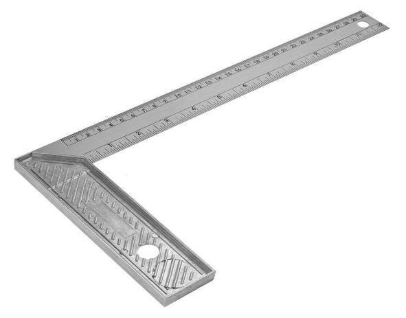 Imagem do produto ESQUADRO ALUMINIO 12"