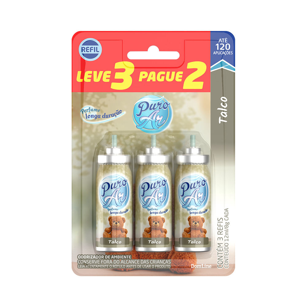 Imagem do produto DESOD AMBIENTE NO AR TALCO 360ML ULTRAFRESH