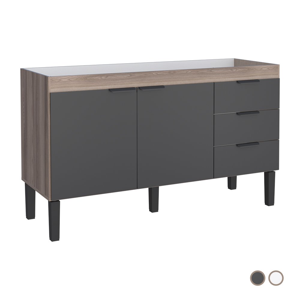 Imagem do produto GAB MAD FLAM 134CM TAM/BR PIA 140 COZIMAX