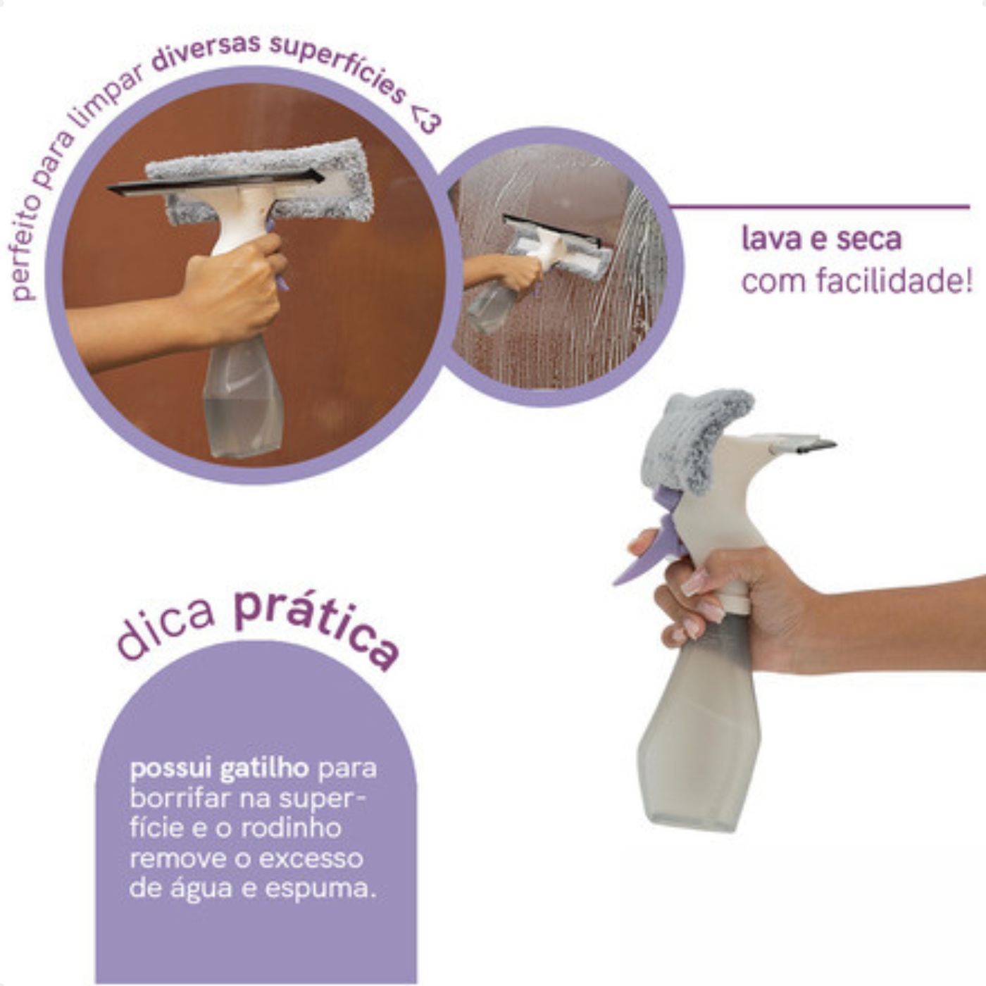 Imagem do produto LIMPA VIDROS 3 EM 1 PRATICE 500ML BOM BRIL