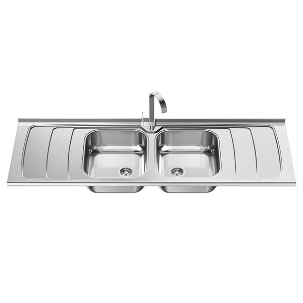 Imagem do produto PIA 2 CUBAS INOX GHEL PLUS