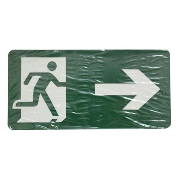 Imagem do produto PLACA SAIDA DE EMERGENCIA FIGURA E SETA P/ DIREITA