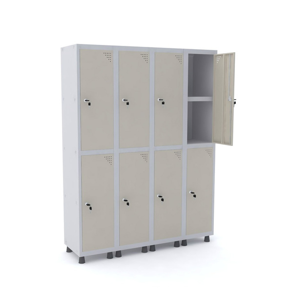Imagem do produto ROUPEIRO DE ACO C/08 PORTAS - PQ 1,89X0,65X0,40 FORTEX