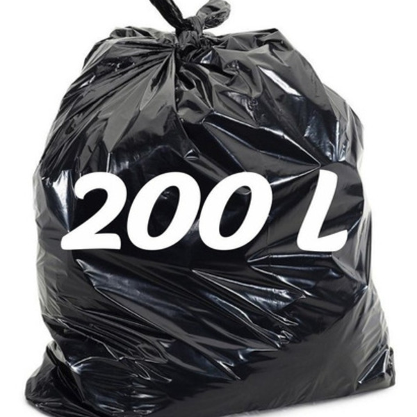 Imagem do produto SACO P/ LIXO 200L PT C/ 100 UND SUPER REFORCADO RAVA