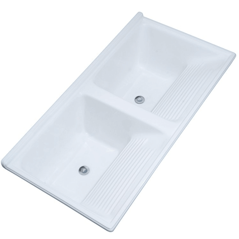 Imagem do produto TANQUE DUPLO SENIO MARM SINT 120X051 PT MARMOBEL