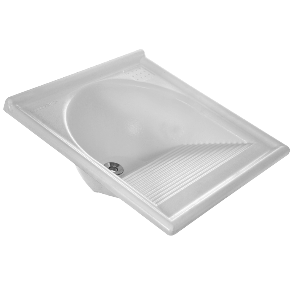 Imagem do produto TANQUE SIMPLES TKO 02 55X42 BRANCO DECORALITA