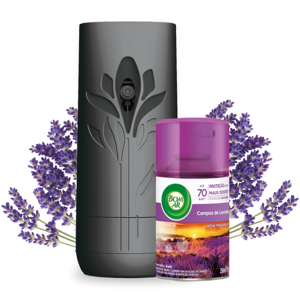 Imagem do produto APARELHO BOM AR FRESHMATIC + REFIL LAVANDA 250ML