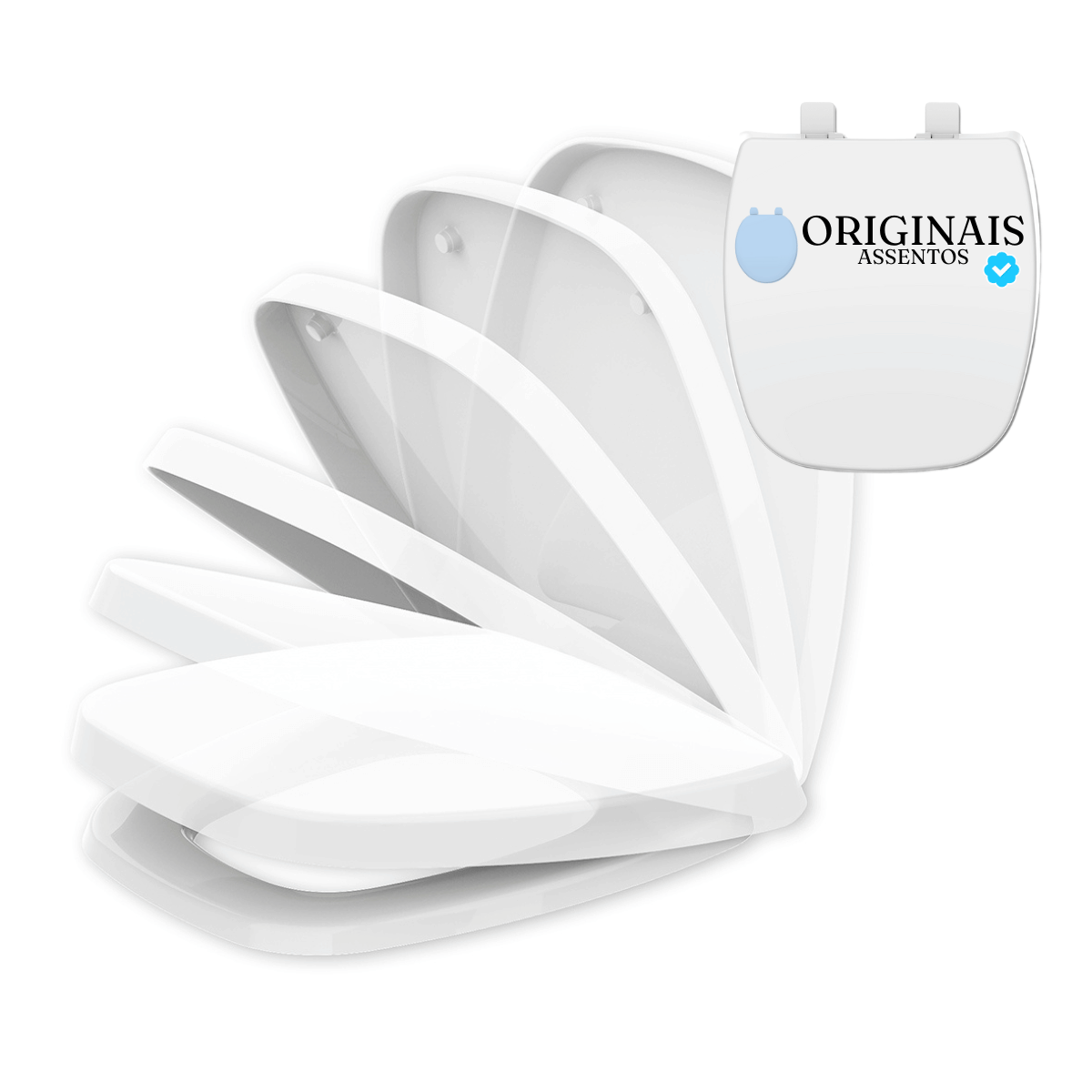 Imagem do produto ASSENTO SOFT CLOSE FIT/VERSATO TVT/SC BR ASTRA 1554