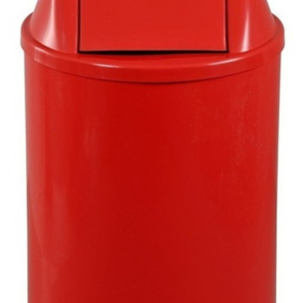 Imagem do produto LIXEIRA 50L PLASTICO LISA VERMELHA LS5PVM BRALIMPIA