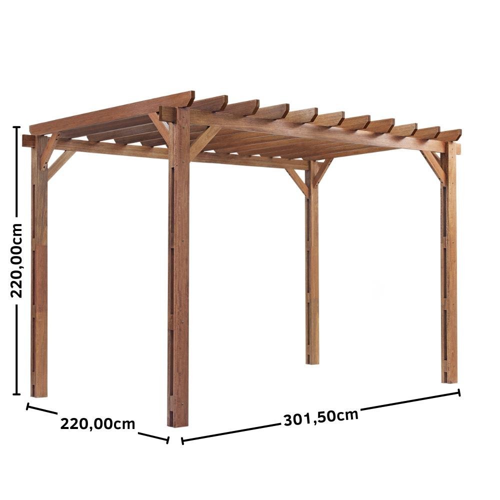 Imagem do produto PERGOLA 1,30 MT X 35 CM LEVELAJE