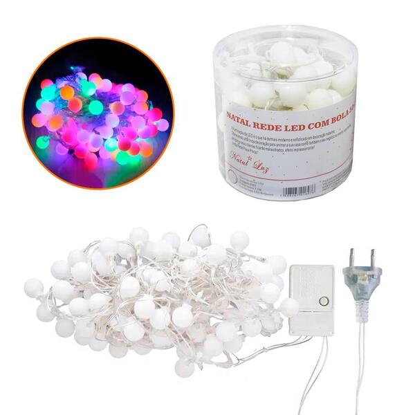 Imagem do produto PISCA BOLA 50LED COLORID CH05CO01