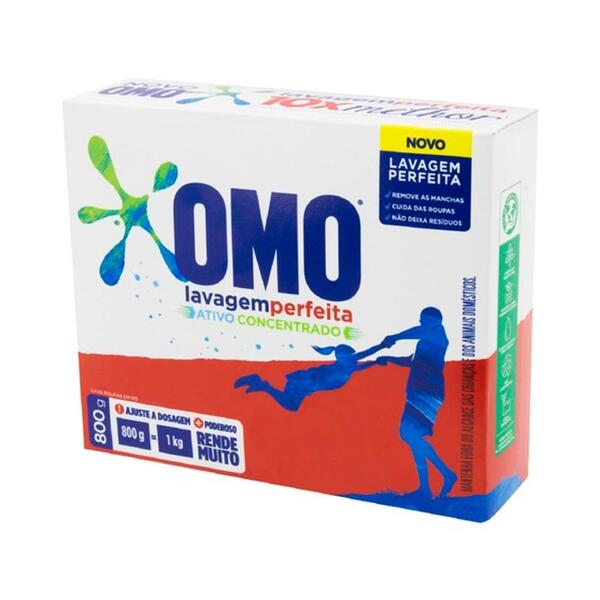 Imagem do produto SABAO EM PO 400G OMO LAVAGEM PERFEITA