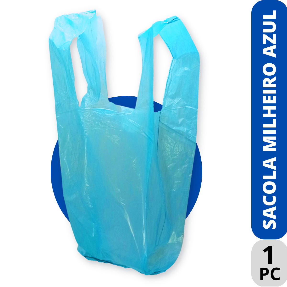 Imagem do produto SACOLA MIL AZUL ULTRA 25X35 PP