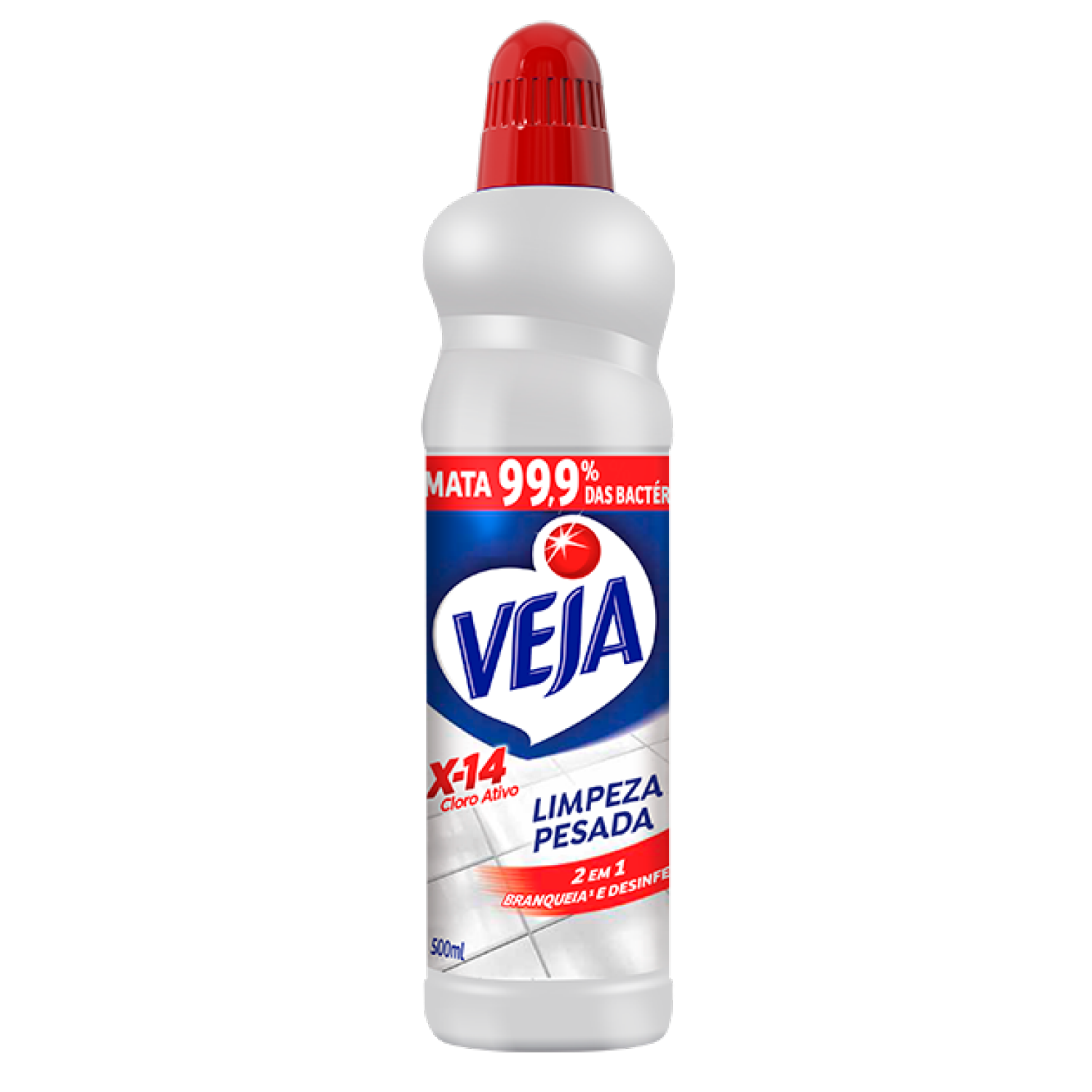 Imagem do produto VEJA LIMPEZA PESADA X14 500ML CLORO ATIVO