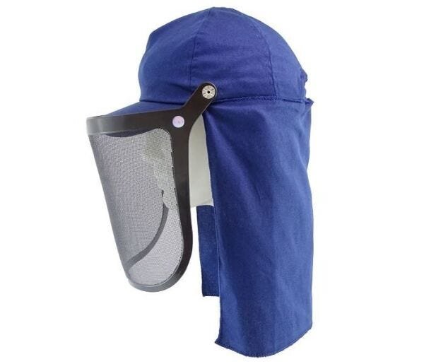 Imagem do produto BONE ARABE C/ ABA FRONTAL AZUL