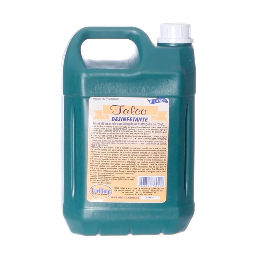 Imagem do produto DESINFETANTE CONC TALCO 2LT MAX CLEAR