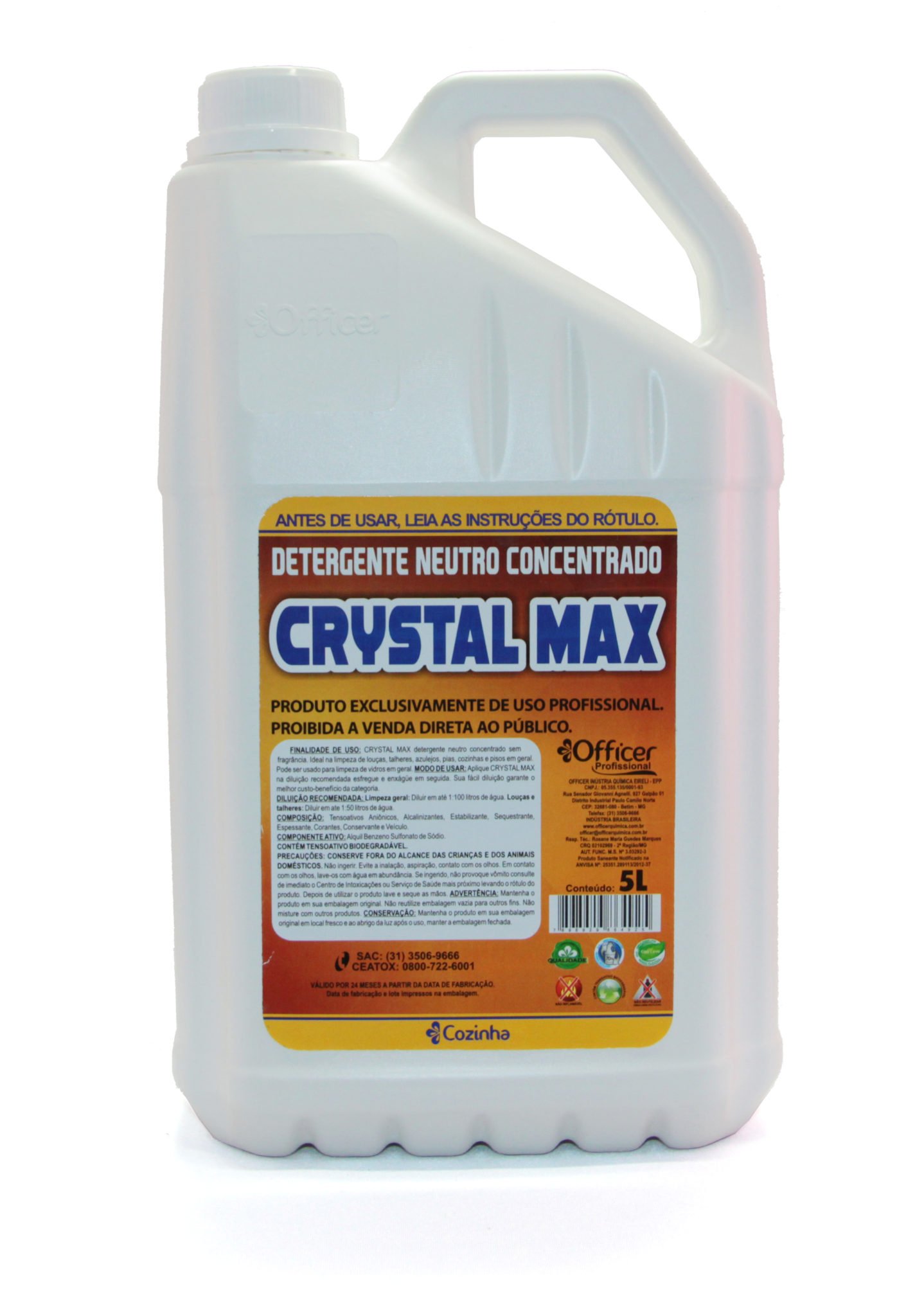 Imagem do produto DETERGENTE CONC NEUTRO 2LT MAX CLEAR