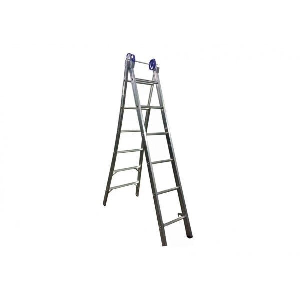 Imagem do produto ESCADA EXTENSIVA GALV 6 DEGRAUS SF