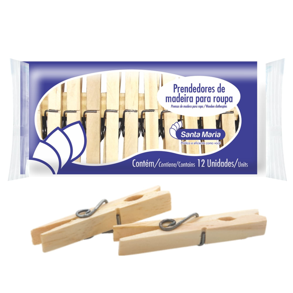 Imagem do produto PRENDEDOR DE ROUPA 871 STA MARIA