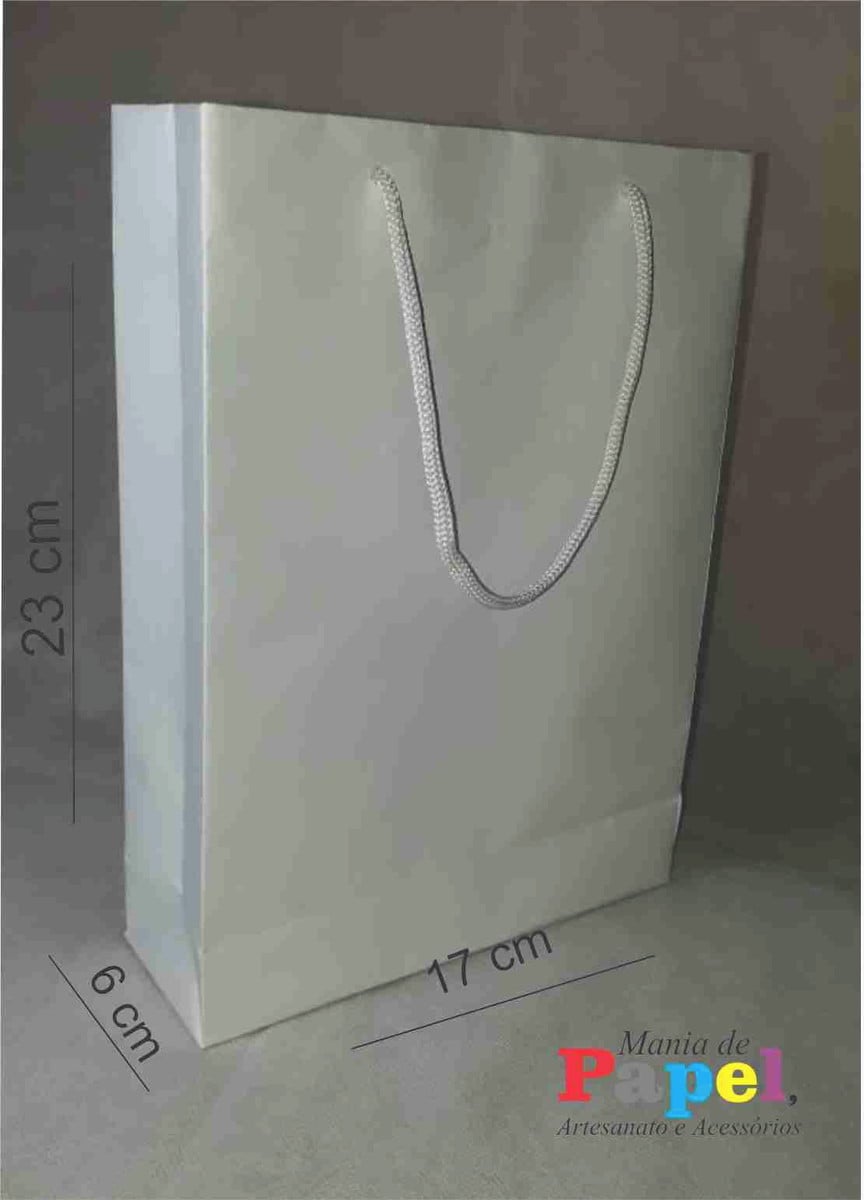 Imagem do produto SACOLA ALTA BRANCA 30X40 PQ MILHEIRO