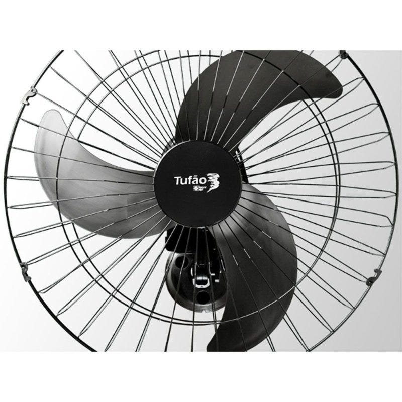Imagem do produto VENTILADOR LORENSID TUFAO 60CM PAREDE PRETO