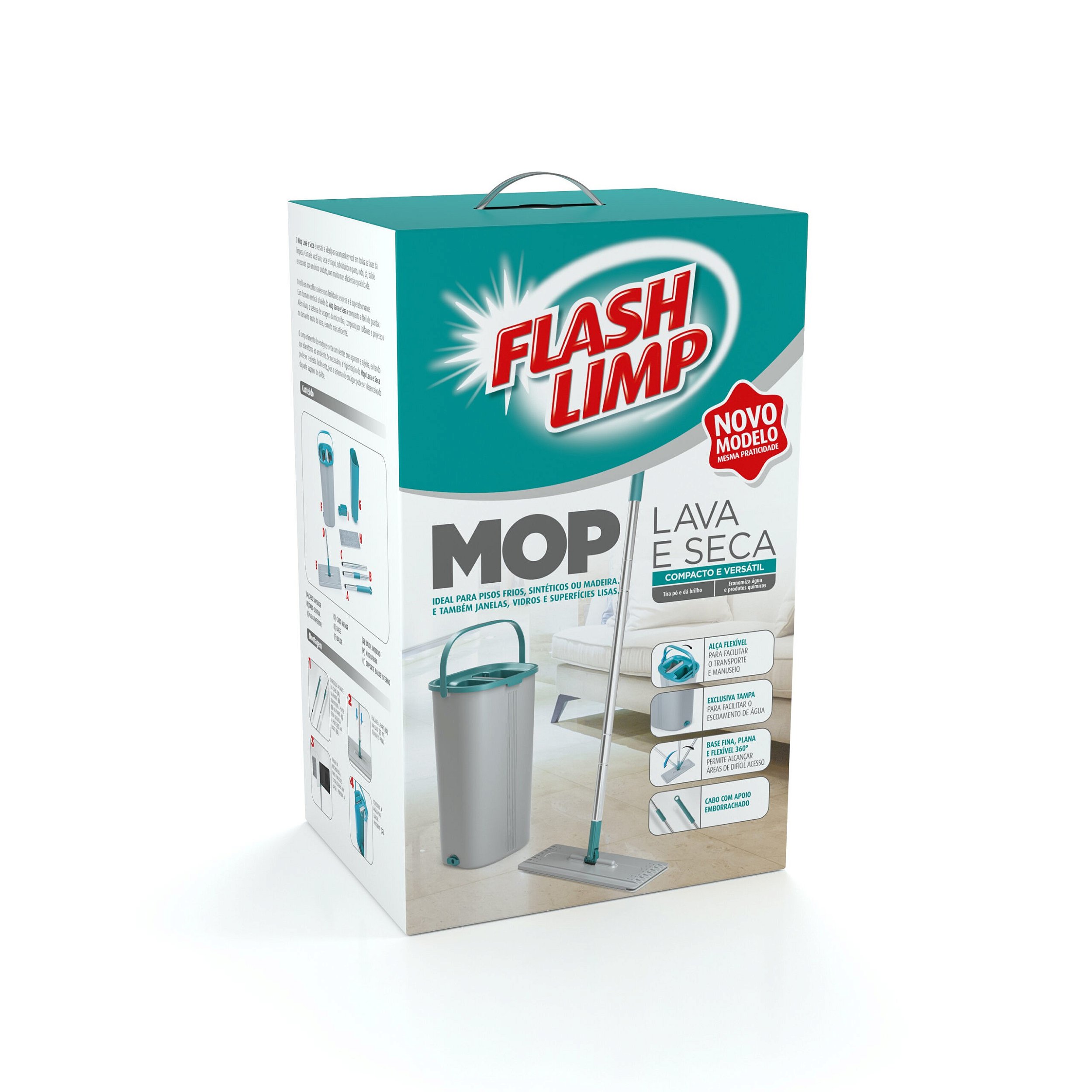Imagem do produto EXPOSITOR FLASHLIMP PARA MOPS 2018