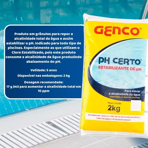 Imagem do produto PH CERTO ALCALINIZANTE 2KG GENCO