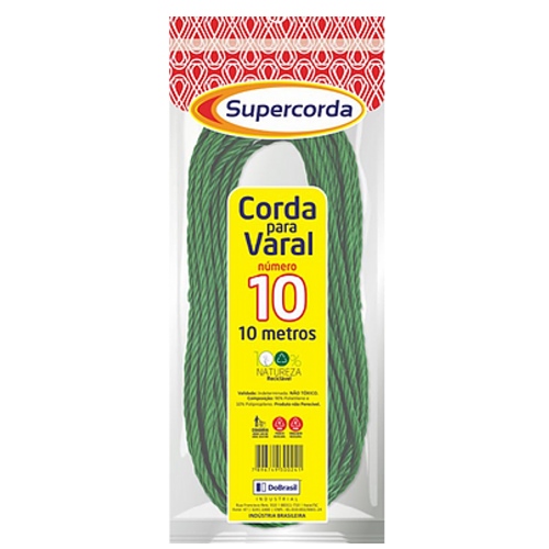 Imagem do produto VARAL NYLON N10 10M SUPERCORDA