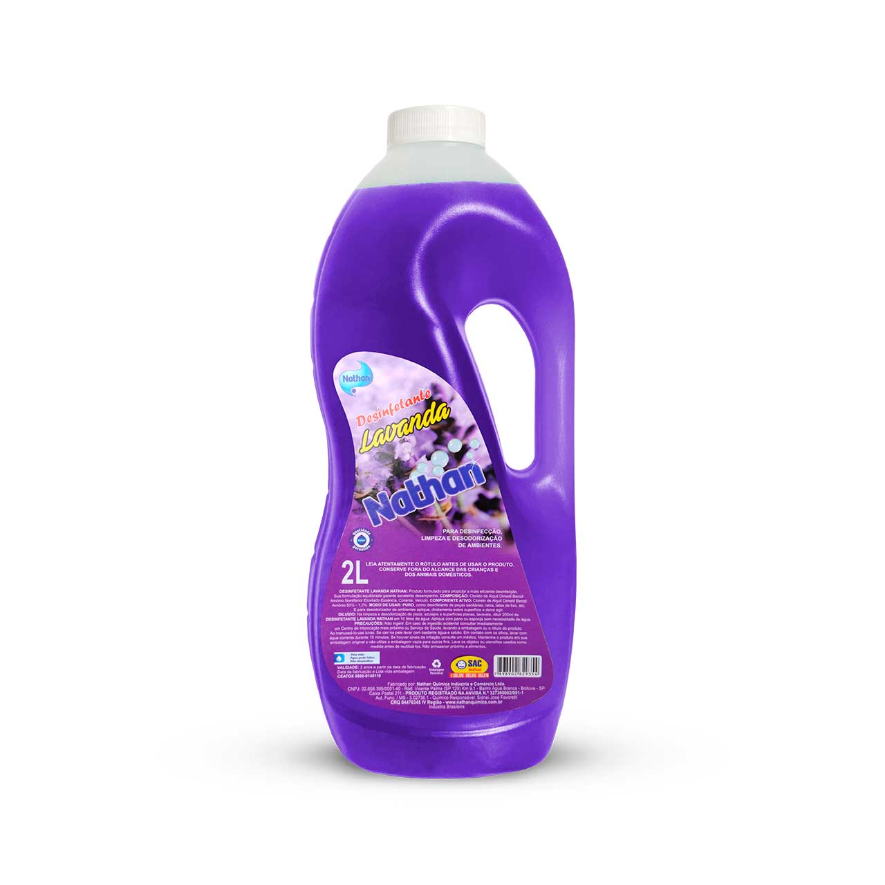 Imagem do produto DESINFETANTE 2L LAVANDA QUASAR