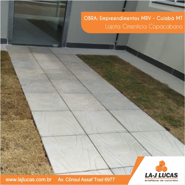 Imagem do produto PEDRA LAJOTA COPACABANA 49X49 UND