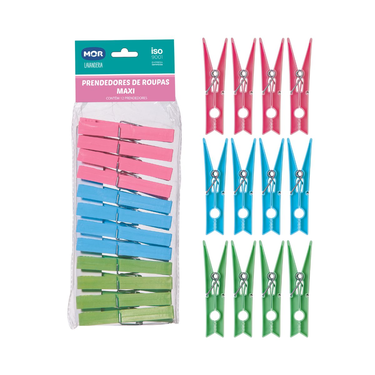 Imagem do produto PRENDEDOR MOR 12 PCS