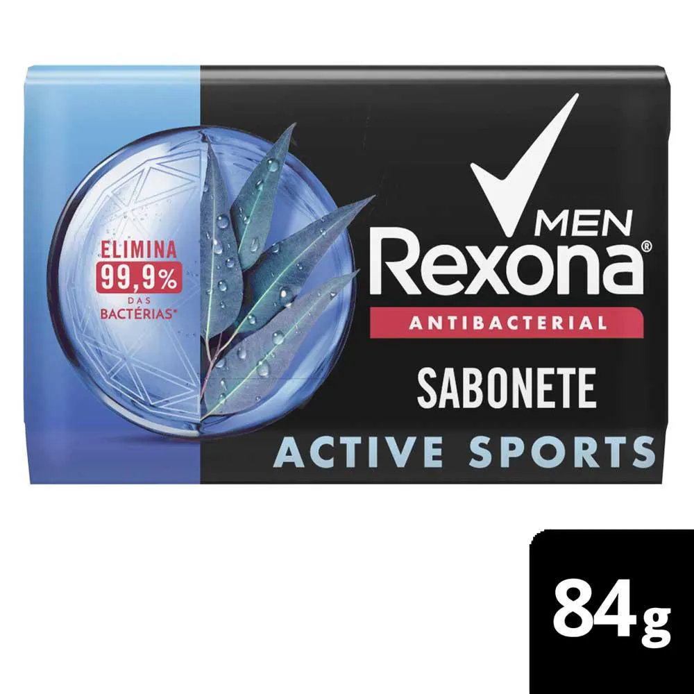 Imagem do produto SABONETE 84G ACTIVE REXONA MEN