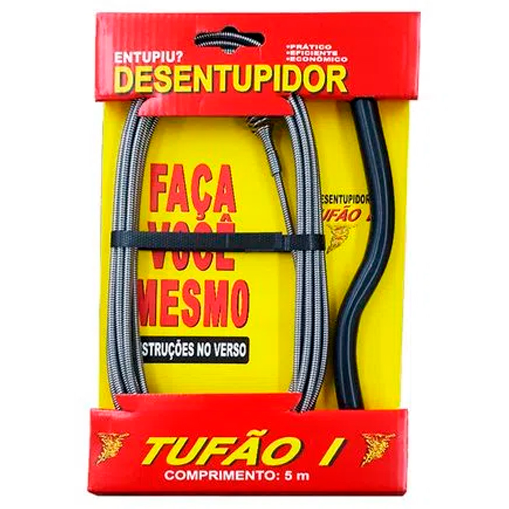 Imagem do produto DESENTUPIDOR MANUAL 05MT TUFAO