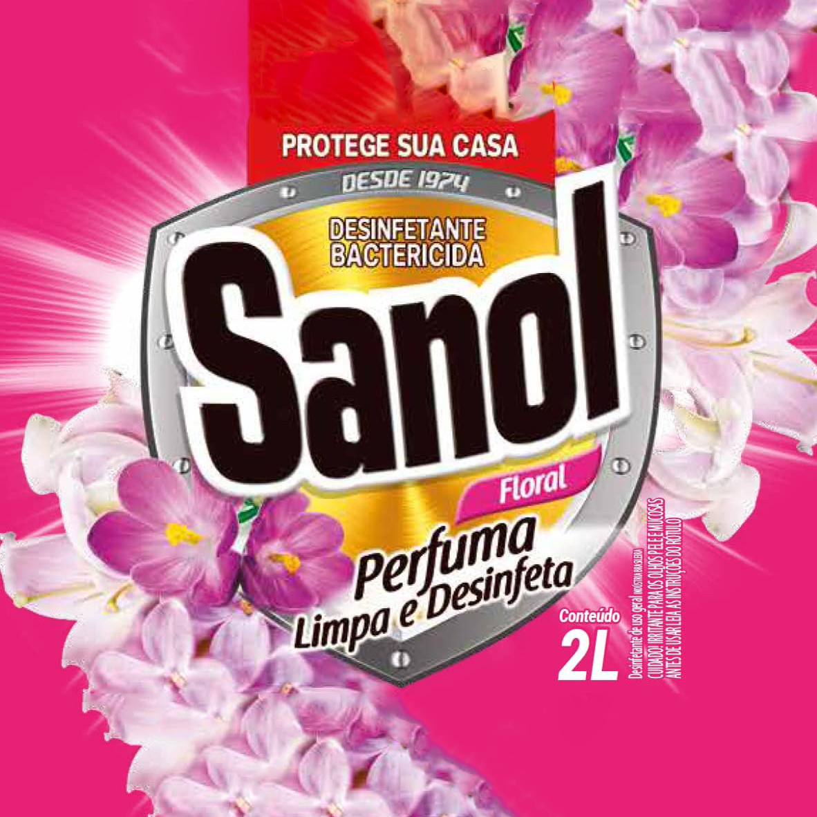 Imagem do produto DESINFETANTE 2L FLORAL ELO