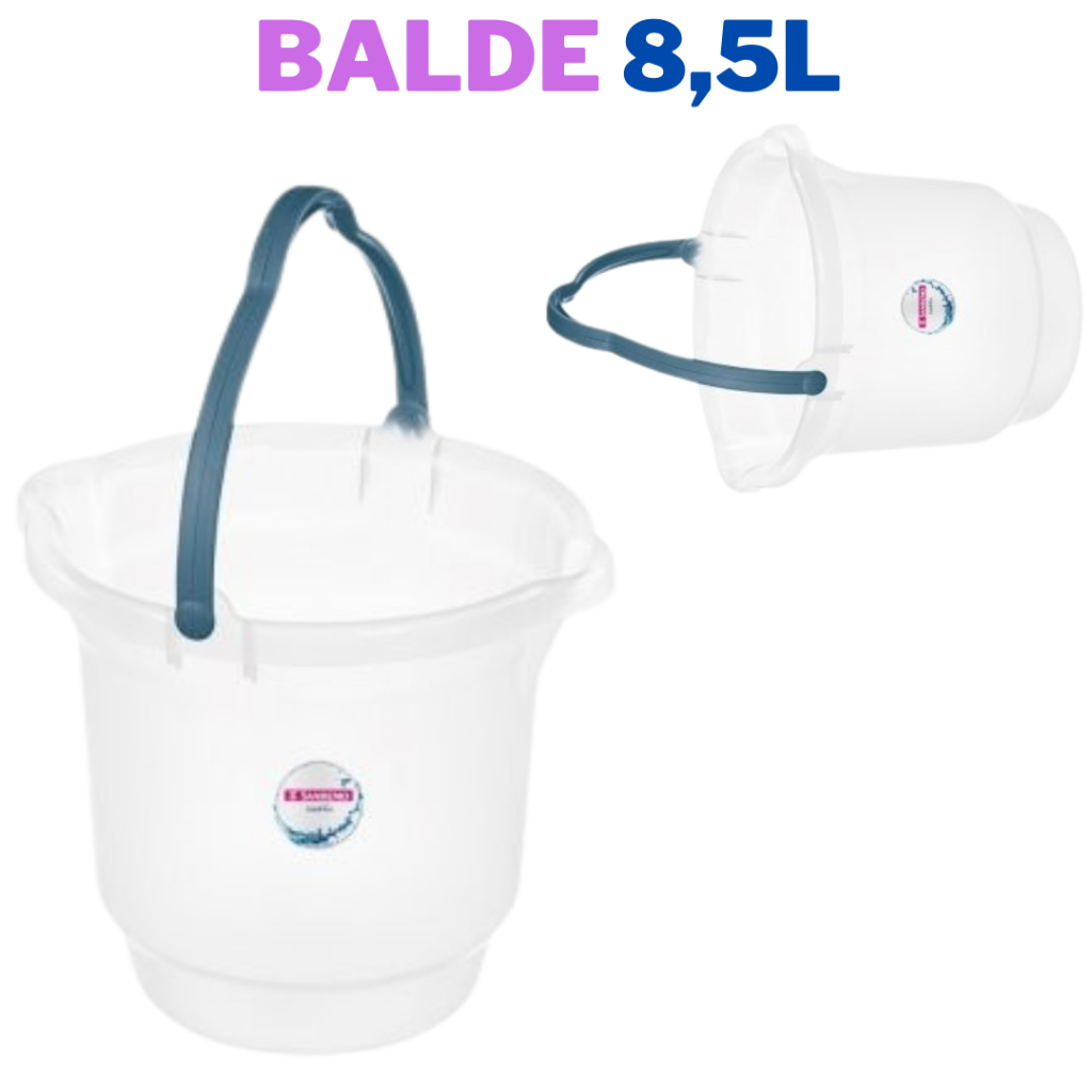 Imagem do produto BALDE PLASTICO PT 8L SR610/20 SANREMO