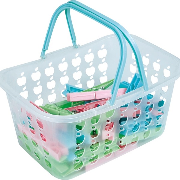 Imagem do produto CESTO C/ PRENDEDORES MAXI 36 PCS MOR