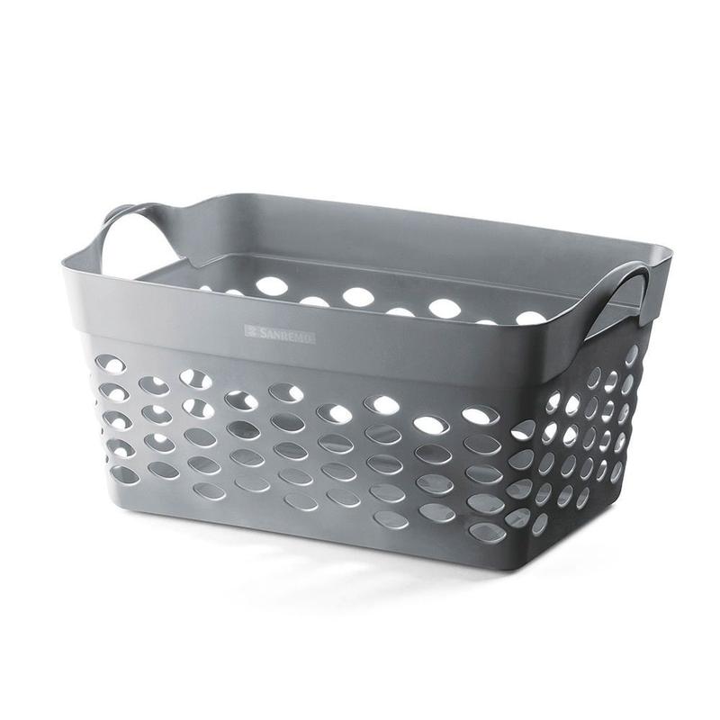 Imagem do produto CESTO ORGANIZADOR RETANGULAR 22L SR1722/2 SANREMO
