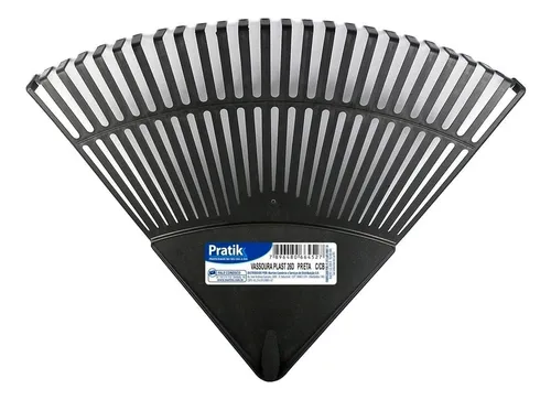 Imagem do produto VASSOURA JARDIM 22D PT PRATIK