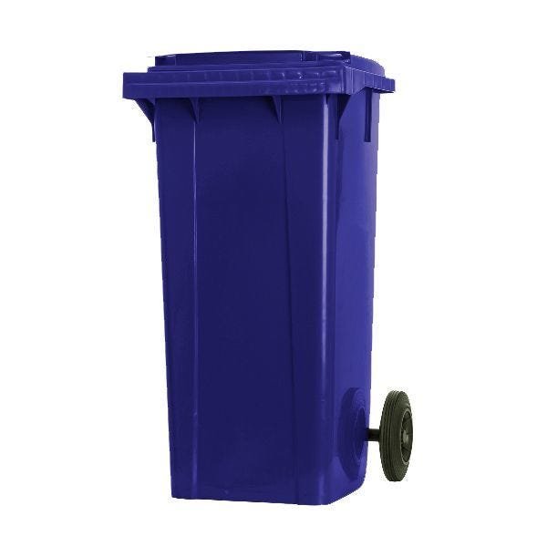 Imagem do produto CONTAINER C/ RODA 200MM P/ LIXO 120L AZULBRALIMP