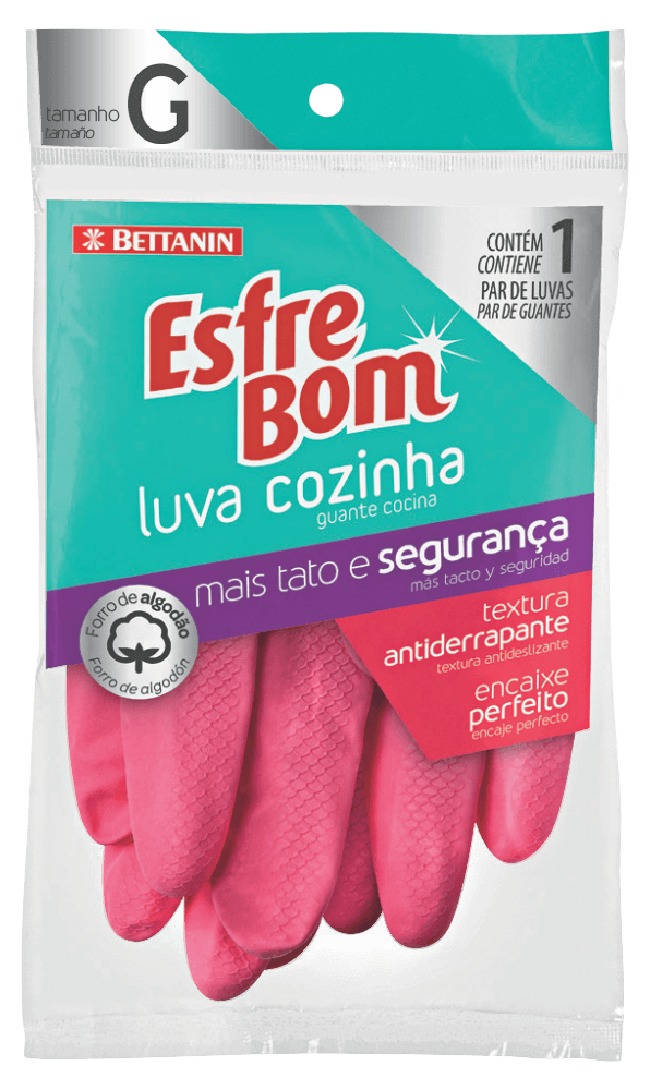 Imagem do produto LUVA LATEX M MULTIUSO REF BTN13000M BETTANIN