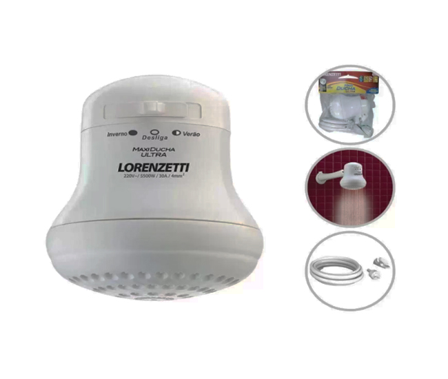 Imagem do produto DUCHA MAXI DUCHA 220X5500W LORENZETT