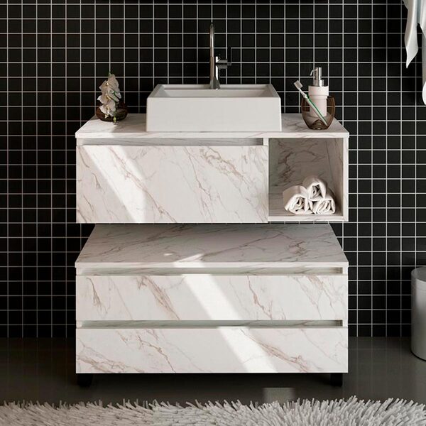 Imagem do produto LAVABO SENIOR CUBA ELLEN 060X038 BR MARMOBEL