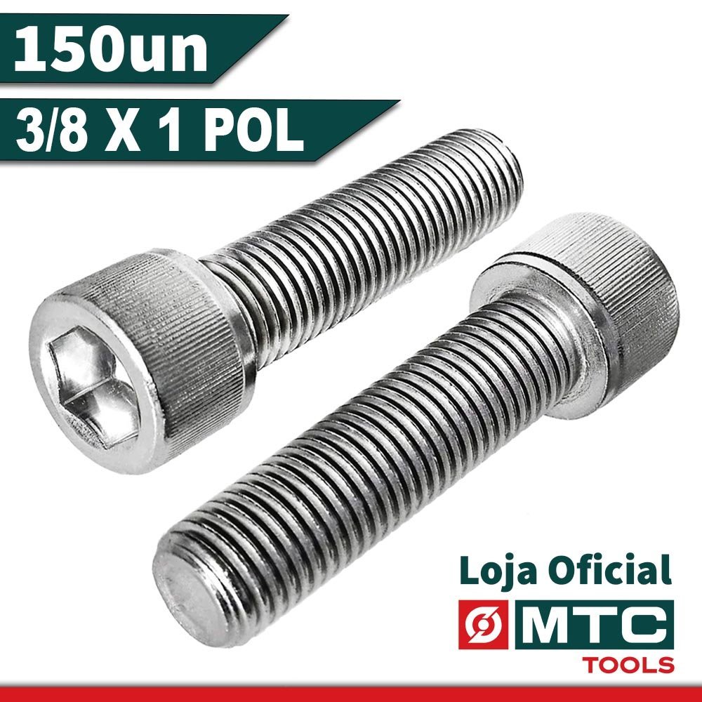 Imagem do produto PARAF MQ UNC SX RI 3/8X1 ZI