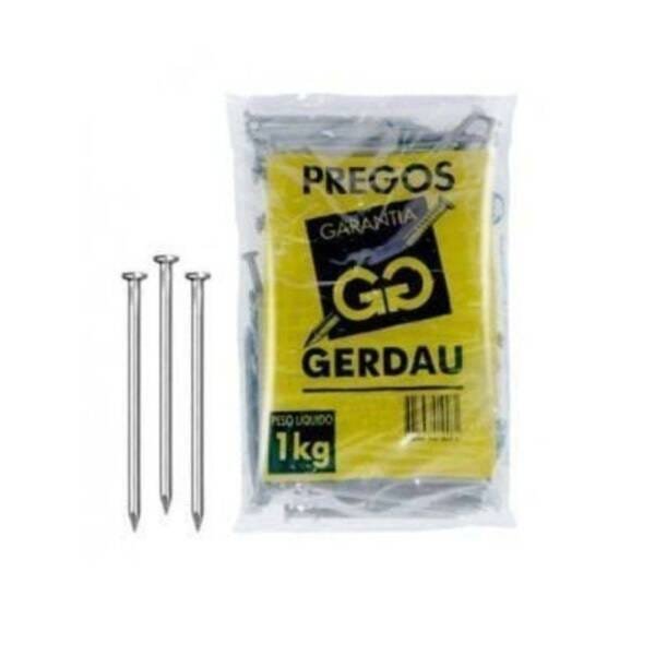 Imagem do produto PREGO S/CAB 16X27 1KG GERDAU
