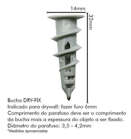 Imagem do produto BUCHA DRYFIX S/ PONTA