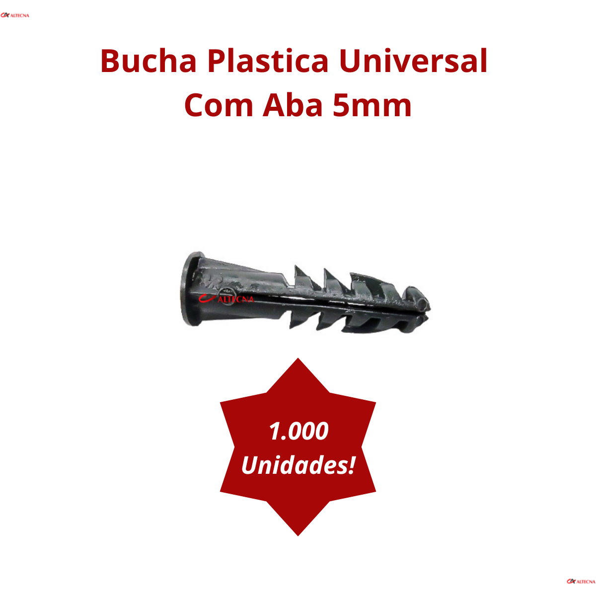 Imagem do produto BUCHA PLASTICA FIX N5 C/1000