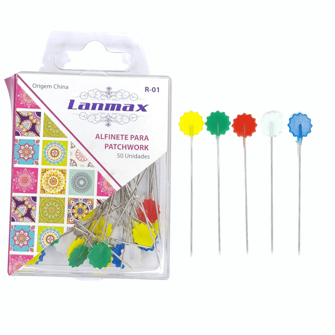 Imagem do produto ALFINETE C/ POWDER PLT. X5 VD 33CM 29263001 FLOR ARTE