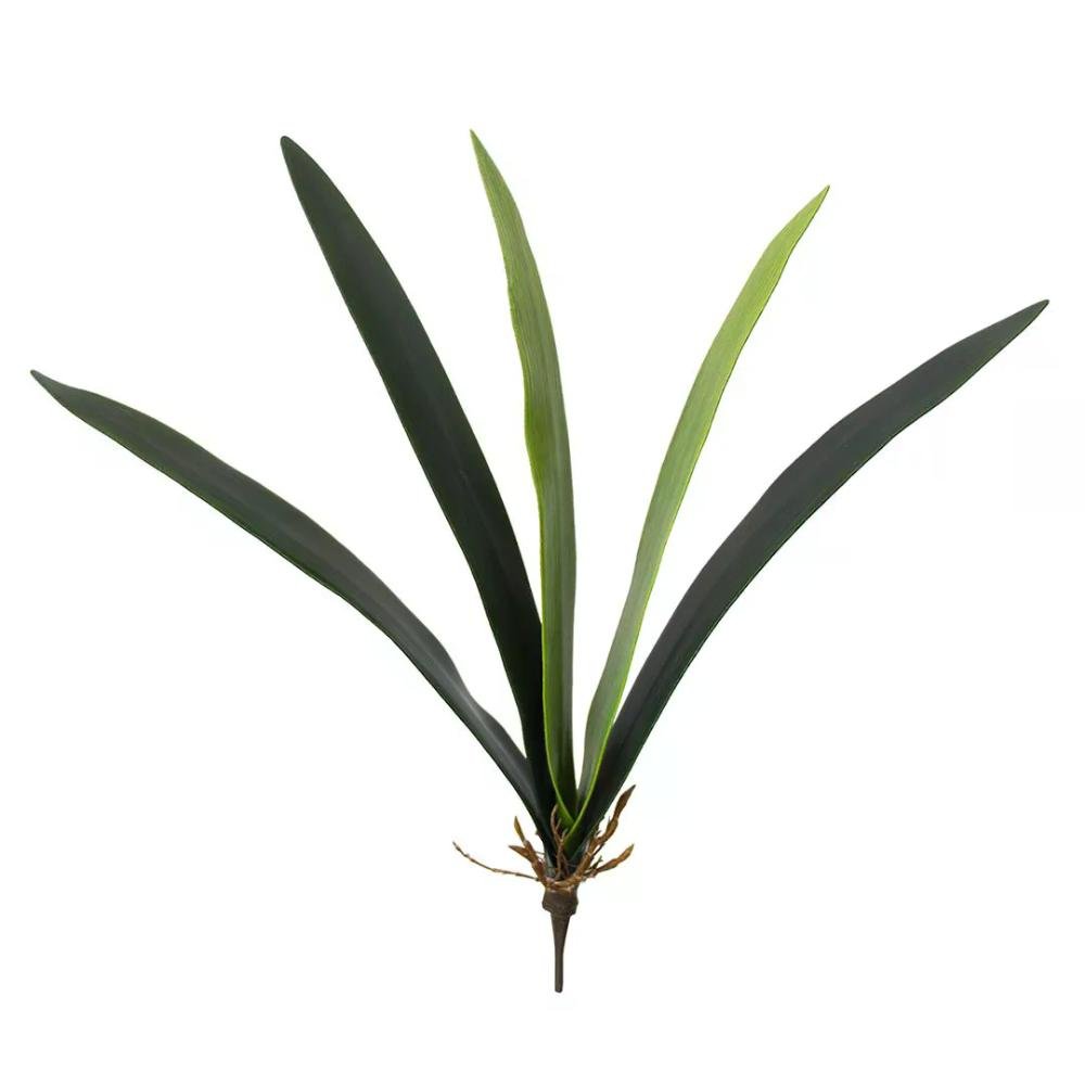 Imagem do produto FOLHA ORQUIDEA CYMBIDIUM X6 VD 48CM 10490001 FLOR ARTE