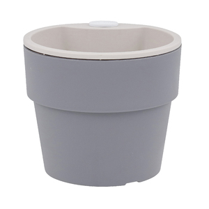 Imagem do produto VASO P/ JARDIM PLASTICO 13CM CINZA PR6041-1 PRIMAFER