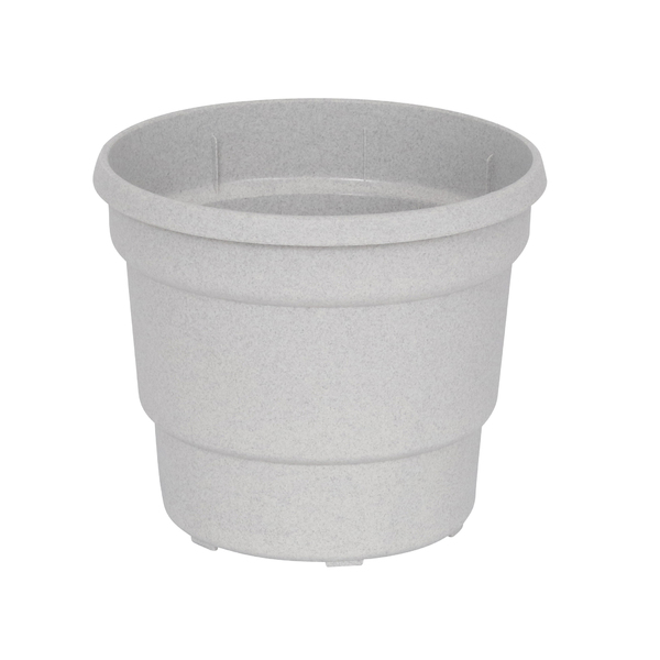 Imagem do produto VASO P/JARDIM PLASTICO 22CM CINZA PR6043-1 PRIMAFER